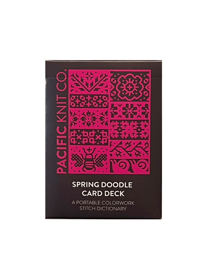 Pacific Knit Co. Spring Doodle Card Deck -  | Accessories at Michigan Fine Yarns