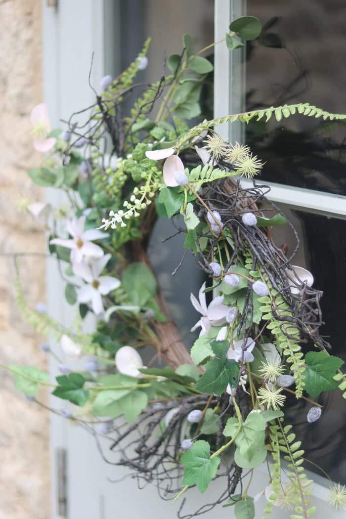 Spring Door Wreath - Spring Flower