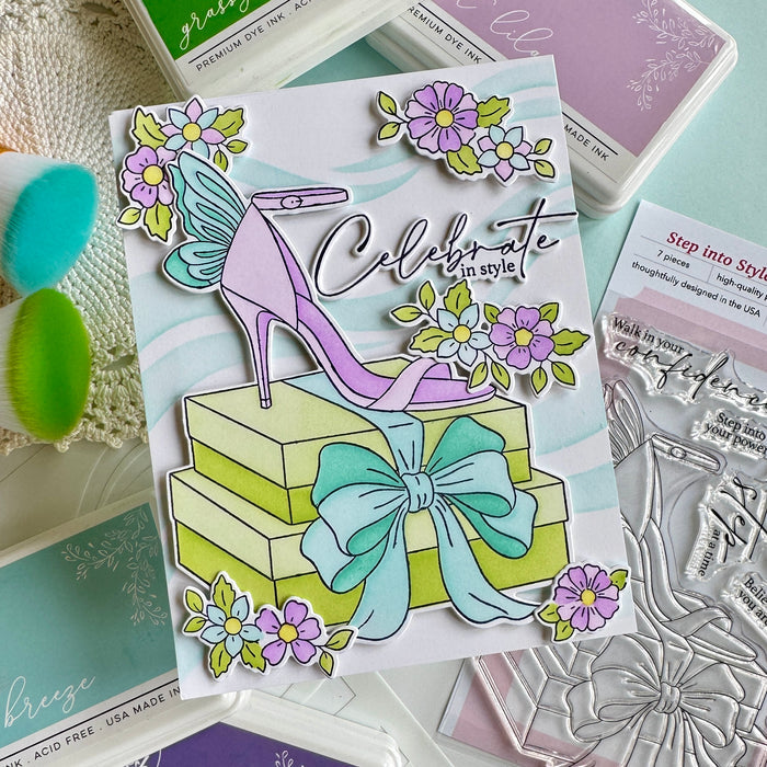 Step into Style stamp