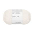 Sandnes Garn Sunday - 1001 - White 7039560031059 | Yarn at Michigan Fine Yarns