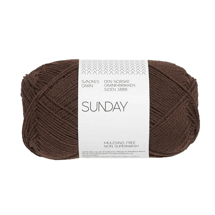 Sandnes Garn Sunday - 3091 - Cocoa Nibs (PetiteKnit Color Palette) 7039560031462 | Yarn at Michigan Fine Yarns