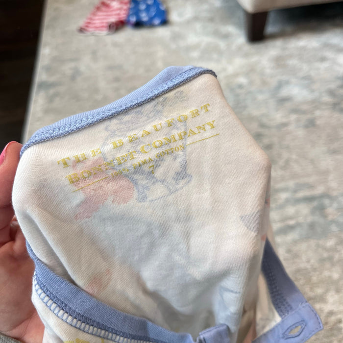 TBBC Sutton's Sweet Dream Pajamas Set Doggy Detectives with Park City Periwinkle 7