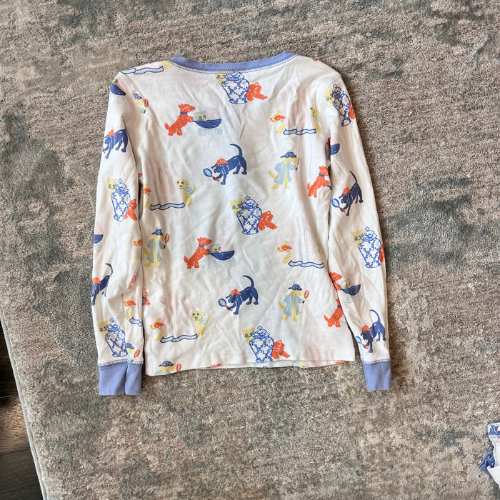 TBBC Sutton's Sweet Dream Pajamas Set Doggy Detectives with Park City Periwinkle 7
