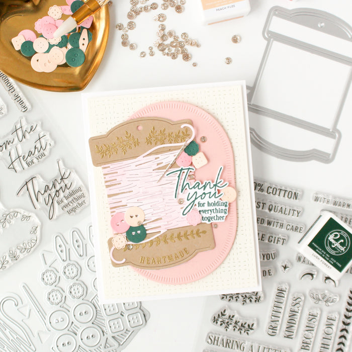 The Stitch Edit: Large Spool stencil