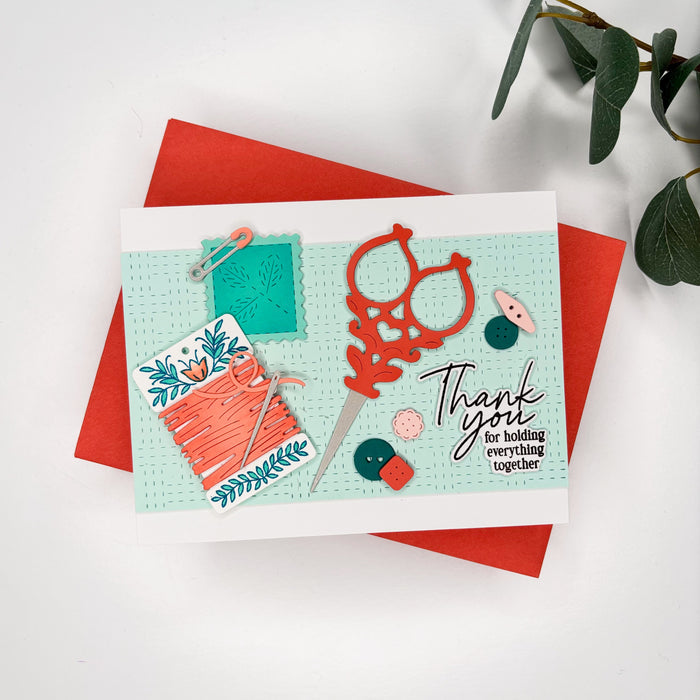 The Stitch Edit: Thread Spool stencil