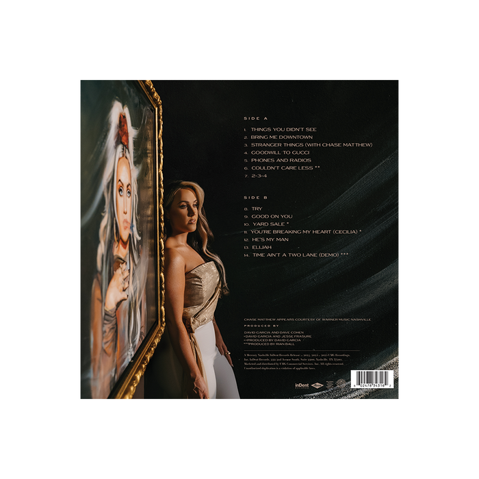 Things You Didn't See (LP) Back