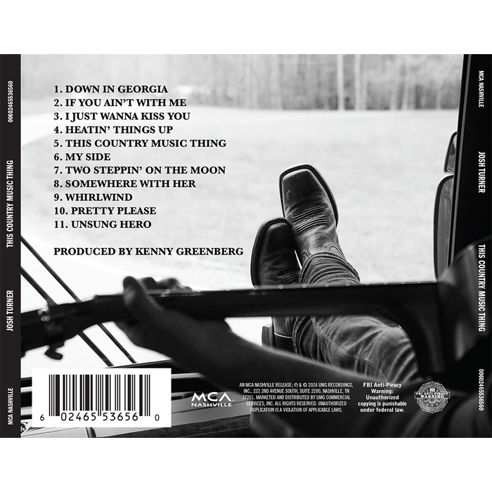 This Country Music Thing (CD-Signed) Back