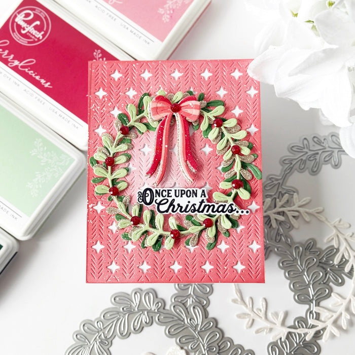 Tied with Cheer die & stencil bundle
