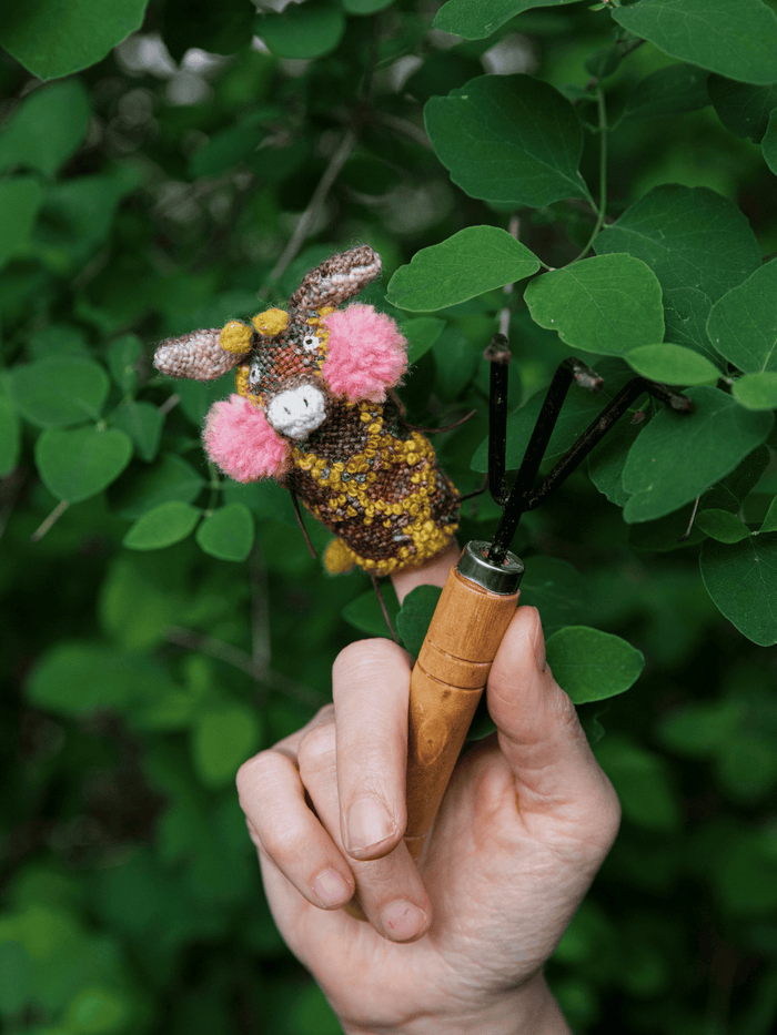 Laine Tiny Friends: A Guide to Mosaic Embroidery - 978-952-7580-08-0 | Knitting Book at Michigan Fine Yarns