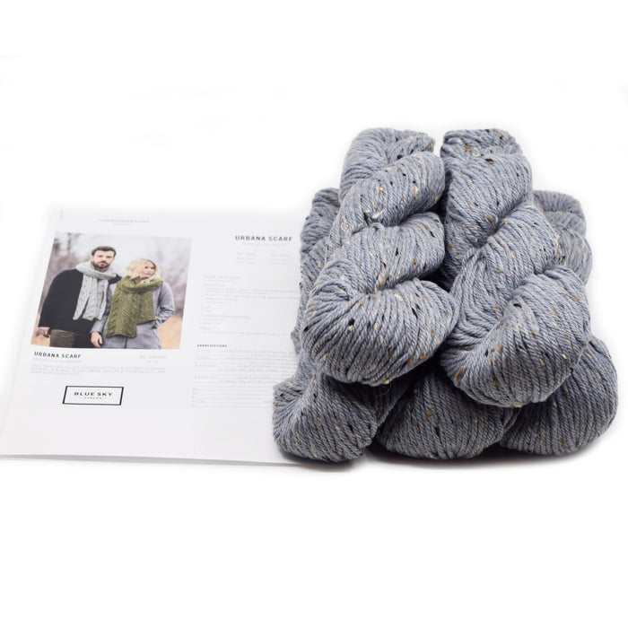 Blue Sky Fibers Urbana Scarf Kit -3304 - Prairie Sky 35413034 | Kits at Michigan Fine Yarns