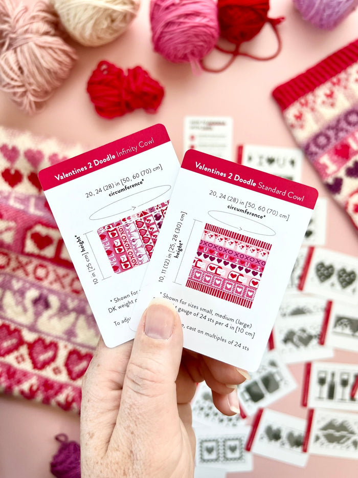 Pacific Knit Co. Valentines 2 Doodle Card Expansion Deck -  | Accessories at Michigan Fine Yarns