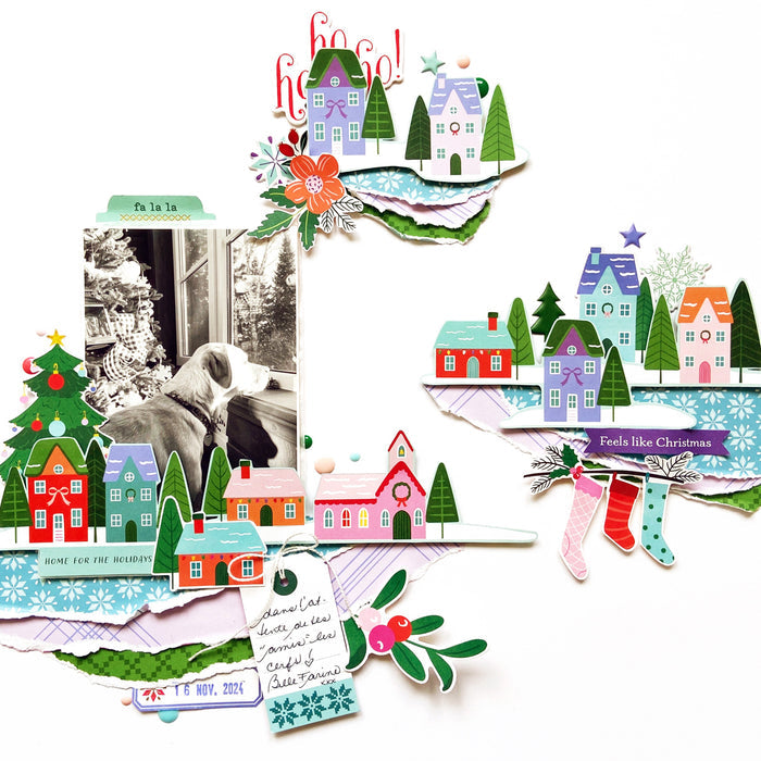 Very Merry Christmas: Chipboard Titles