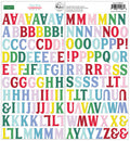 Very Merry Christmas: Puffy Alpha Stickers