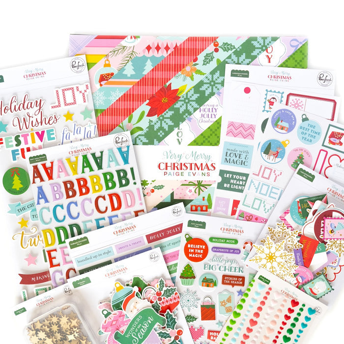 Very Merry Christmas Scrapbook Collection Bundle