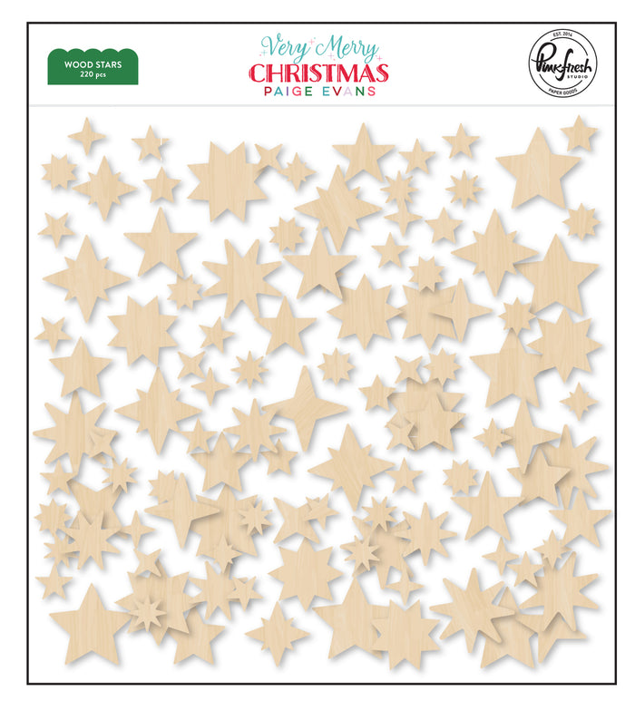 Very Merry Christmas: Wood Stars
