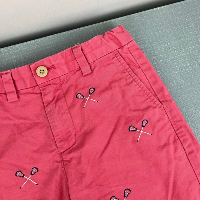 Vineyard Vines Nantucket Red Embroidered Lacrosse Breaker Shorts 7