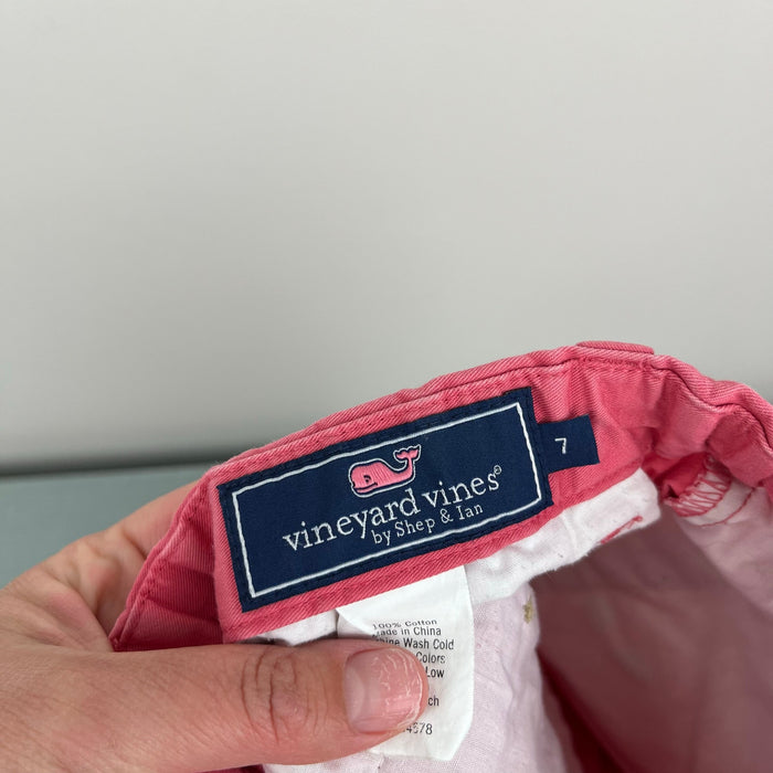 Vineyard Vines Nantucket Red Embroidered Lacrosse Breaker Shorts 7