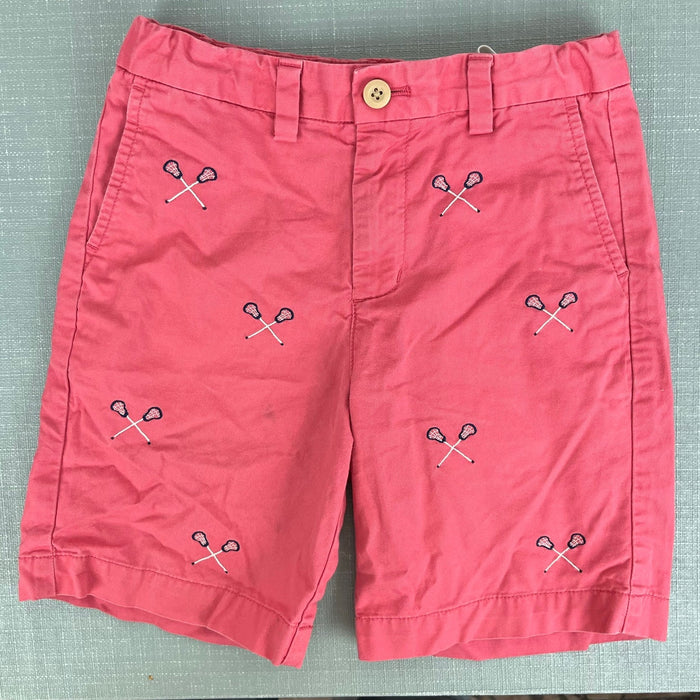 Vineyard Vines Nantucket Red Embroidered Lacrosse Breaker Shorts 7