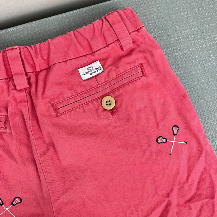 Vineyard Vines Nantucket Red Embroidered Lacrosse Breaker Shorts 7