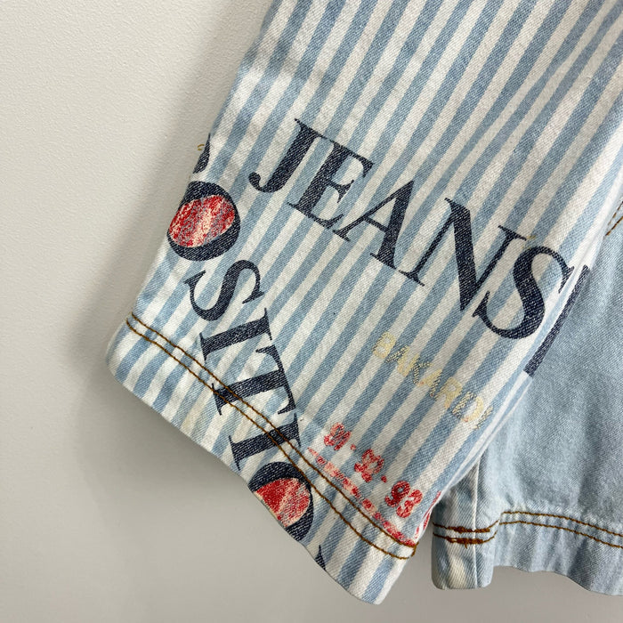Vintage Bakari Blue Jean Shortalls