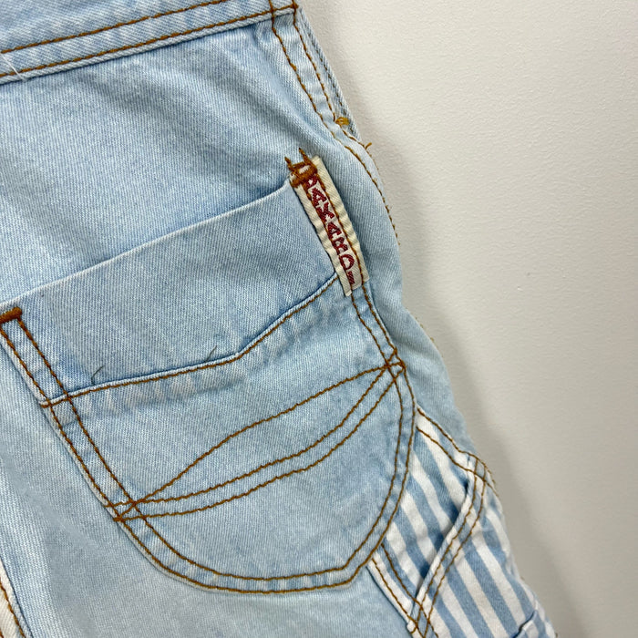 Vintage Bakari Blue Jean Shortalls