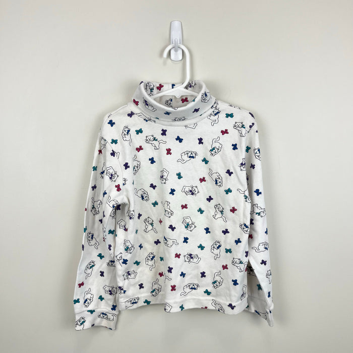 Vintage Prides Landing Kitten Turtleneck Top 6