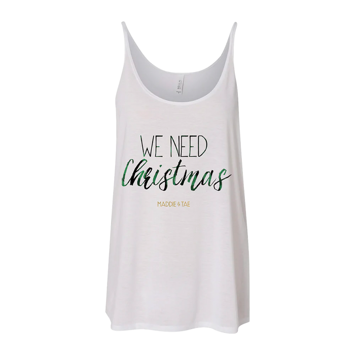 We Need Christmas Tank Top