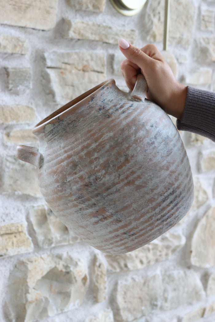 Weathered Stone Vase