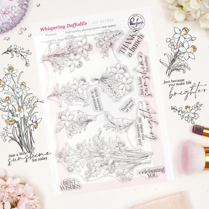 Whispering Daffodils stamp
