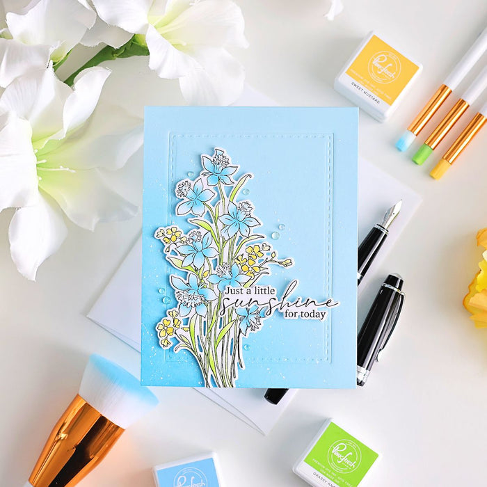 Whispering Daffodils stencil