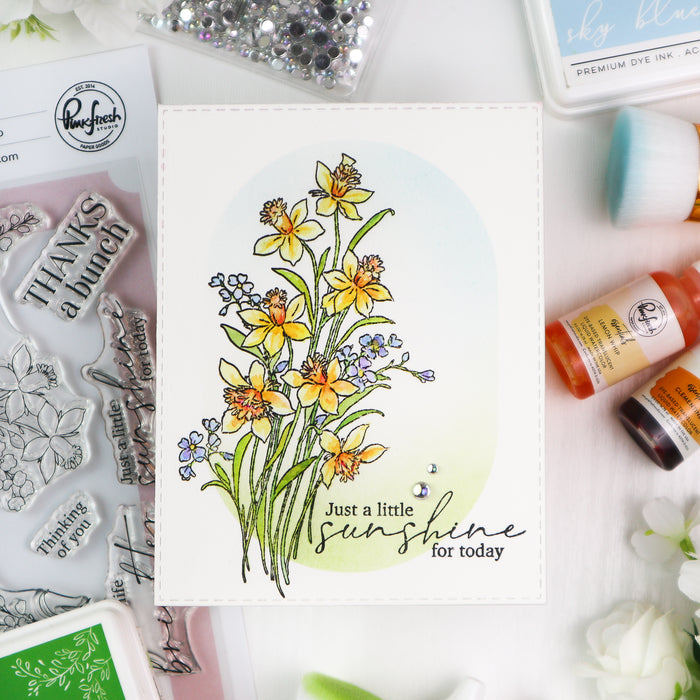 Whispering Daffodils stencil