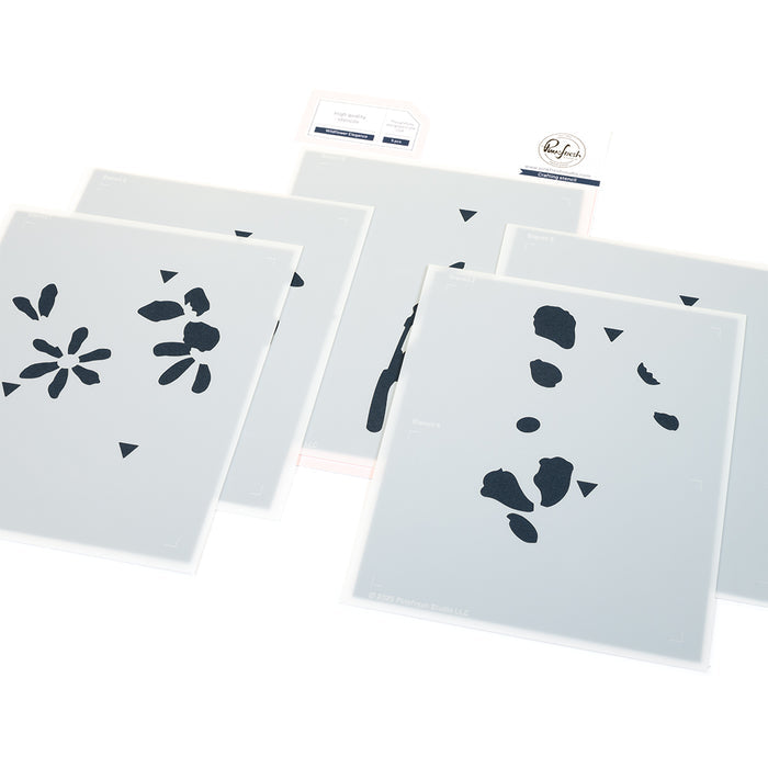 Wildflower Elegance stencil