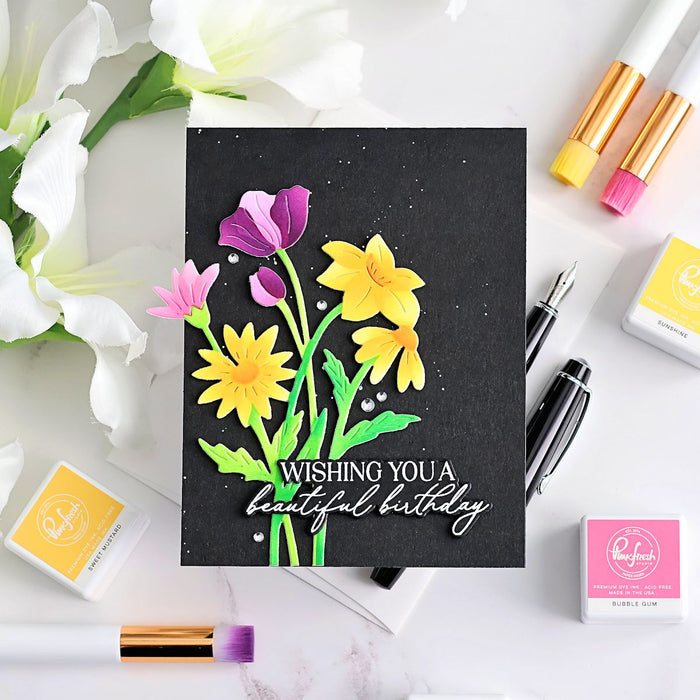 Wildflower Elegance stencil