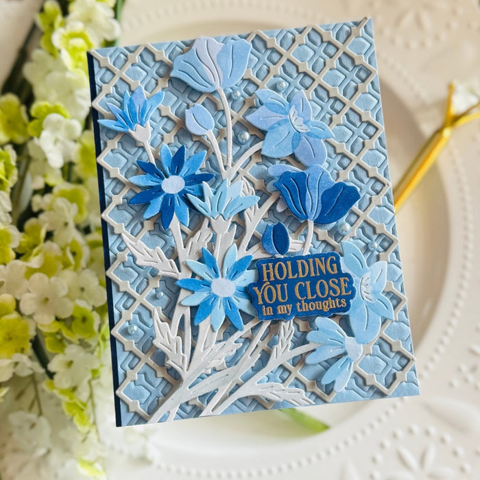 Wildflower Elegance stencil
