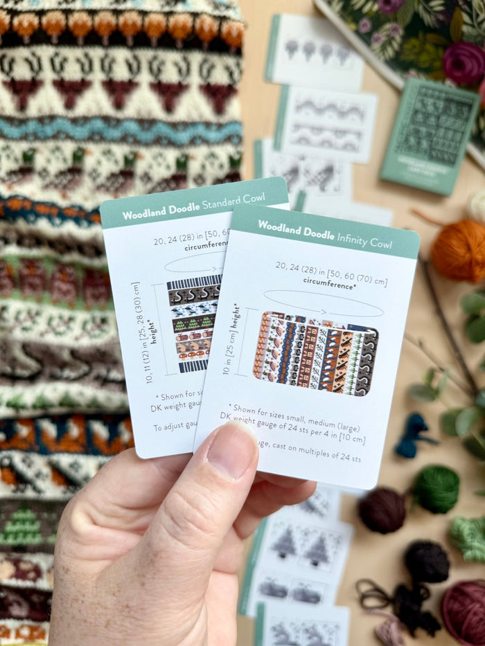 Pacific Knit Co. Woodland Doodle Card Expansion Deck -  | Accessories at Michigan Fine Yarns