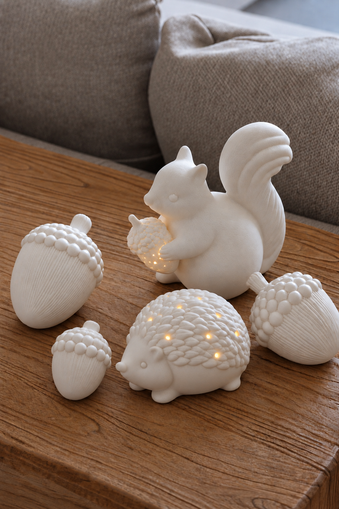 Woodland LED Squirrel & Hedgehog Bundle