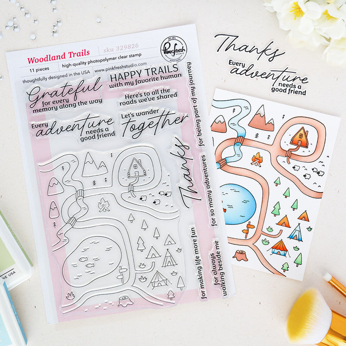 Woodland Trails stamp