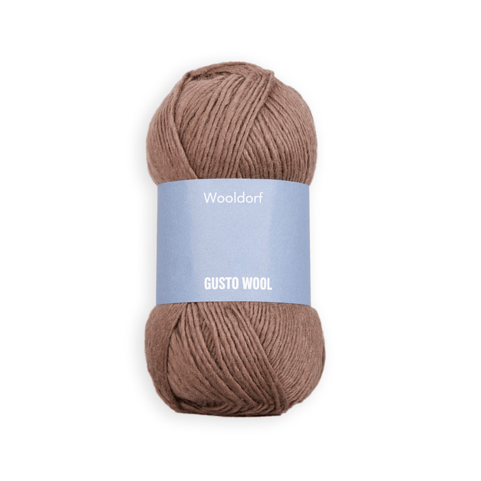 Gusto Wool Wooldorf Worsted - Chocolate 716715490394 | Yarn at Michigan Fine Yarns