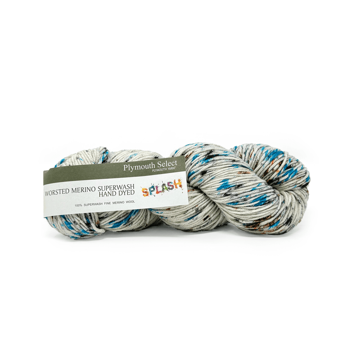 Plymouth Yarns Worsted Merino Superwash Hand - Dyed Splash - 401 - Midnight Mix  | Yarn at Michigan Fine Yarns